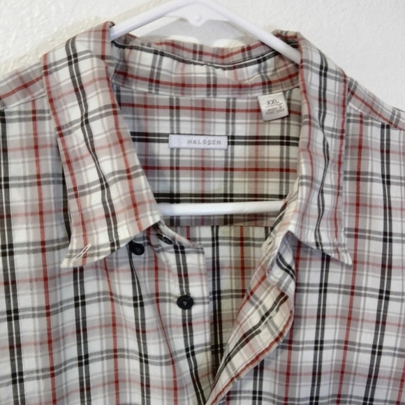 Halogen Shirt Men 2XL XXL Colorful Plaid - Picture 2 of 7